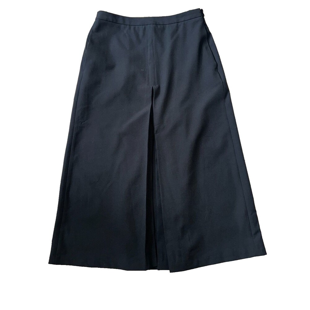 Women's Banana Republic Factory Box Pleat A-line Midi Skirt Size 0